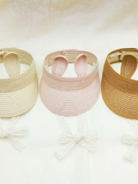 Rabbit Lace Strap Sun Cap Rabbit Lace Strap Sun Cap