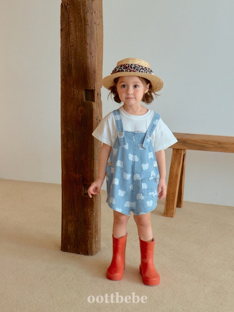 Jelly Bear Denim Overalls Jelly Bear Denim Overalls