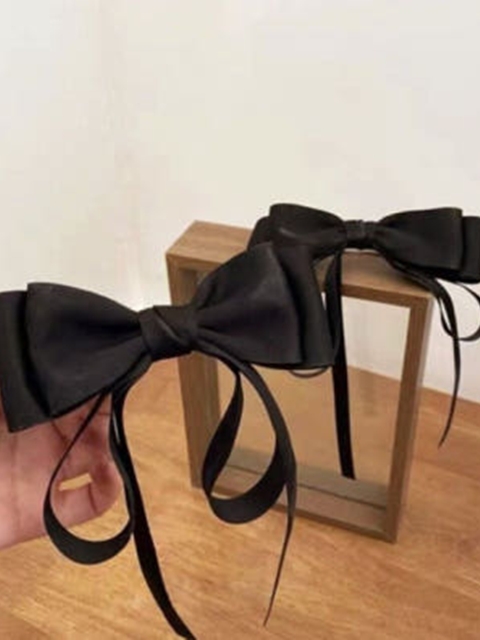 Jennie Ribbon Hair Clip Set