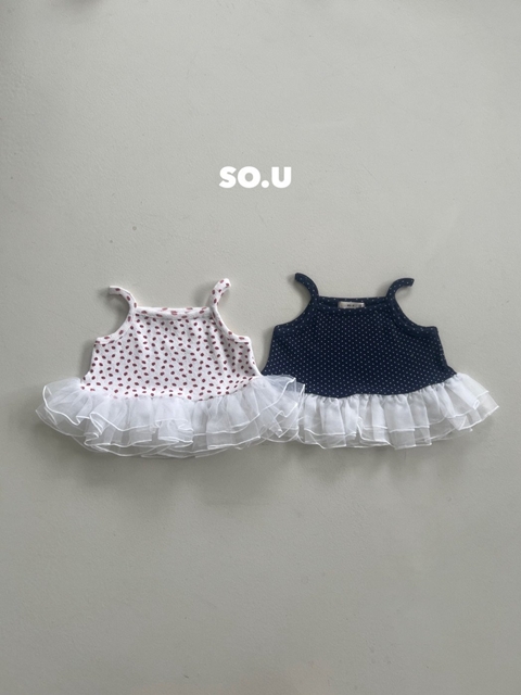 Frill Strap Sleeveless Tee Frill Strap Sleeveless Tee