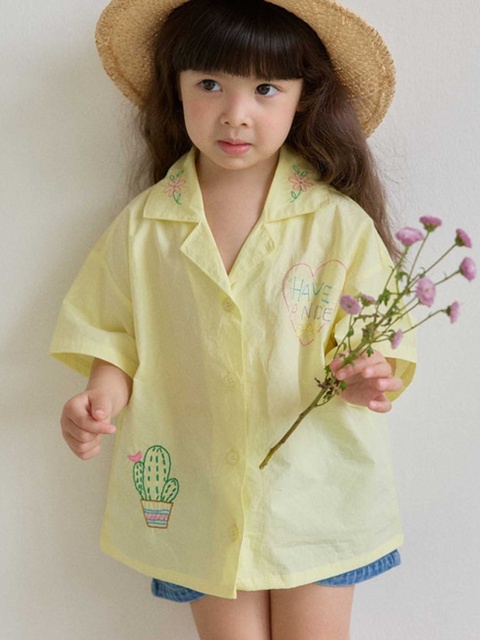 Nice Embroidery Shirt