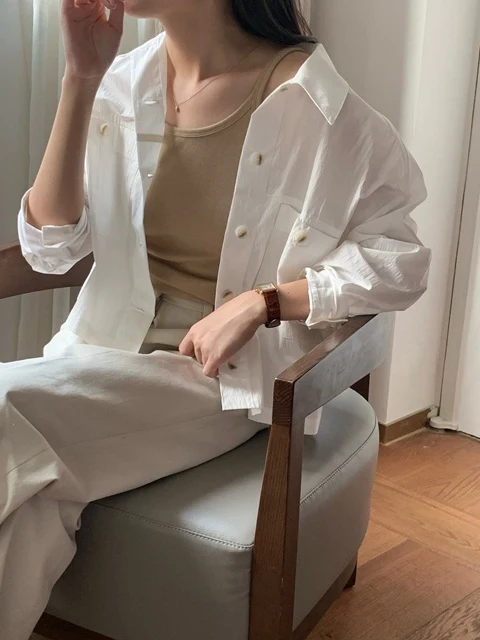 2 Pocket Cropped Shirt Jacket 2 Pocket Cropped Shirt Jacket