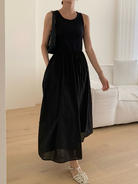 Summer Shirring One-piece Summer Shirring One-piece