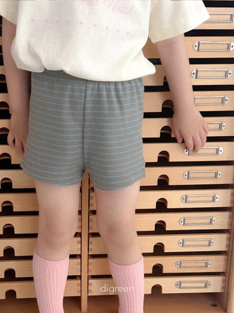 Multi Stripe Short Leggings