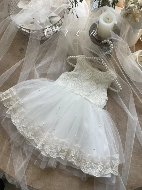 Rose Pearl Tutu One-piece (Kids)