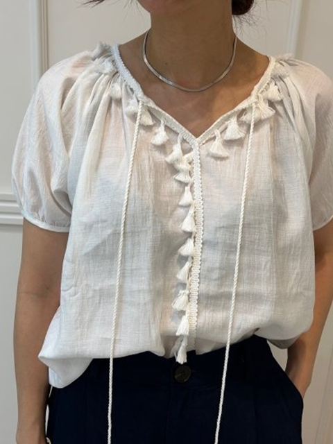 Tassel Blouse