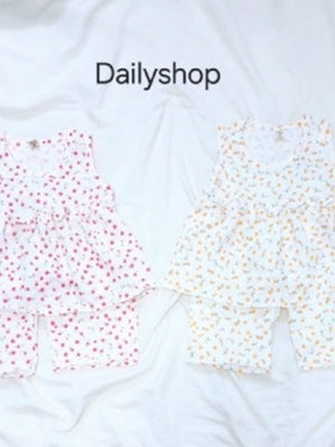 Floral Sleeveless Set