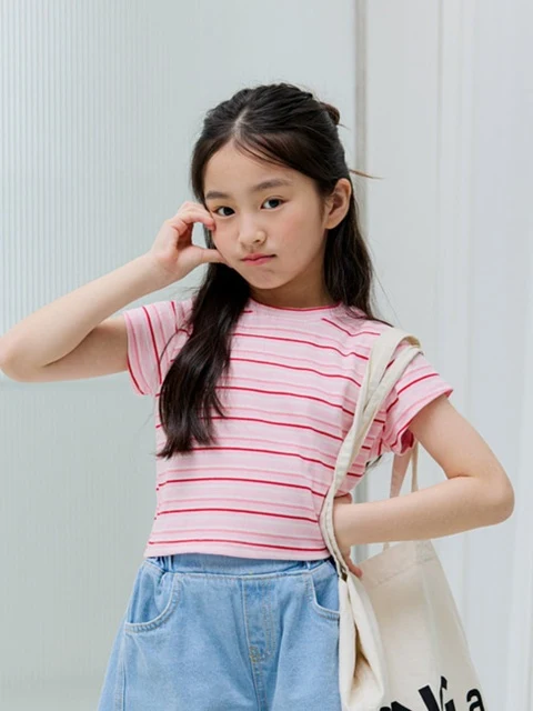 Cotton Candy Crop Tee
