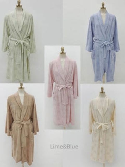 Line Bear Terry Gown (Mom)
