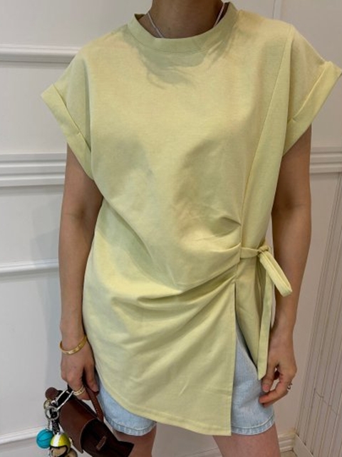 Ribbon Strap Tee