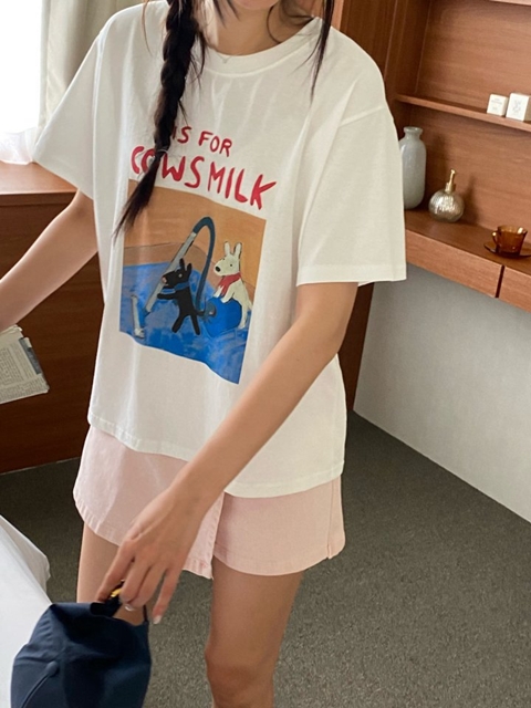 Cow Tee