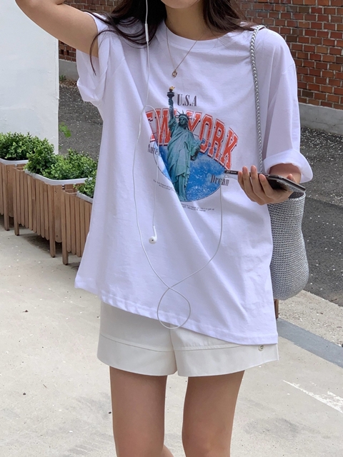 New York Silky Bio Tee New York Silky Bio Tee