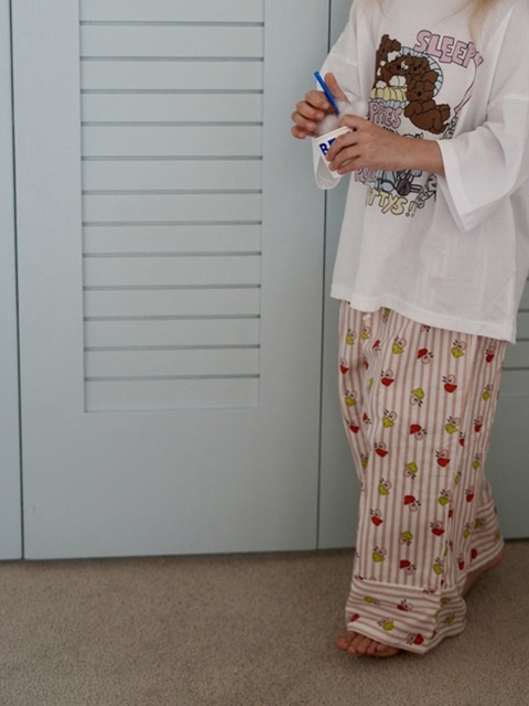 Choco Mushroom Pants