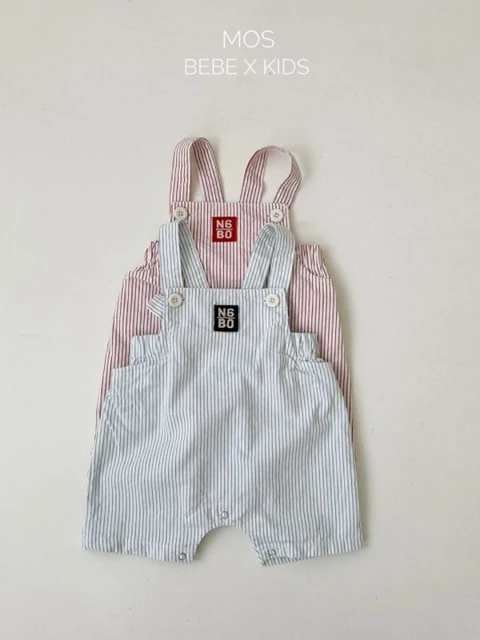Bobo Stripe Overalls