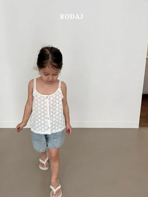 Button Lace Sleeveless
