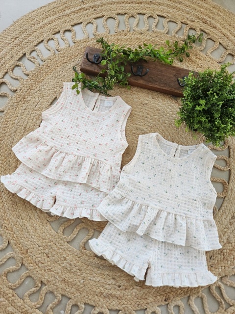 Floral Waffle Set