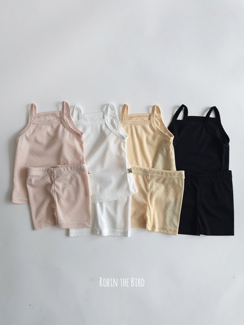 Eyelet Mesh Strap Sleeveless Easywear