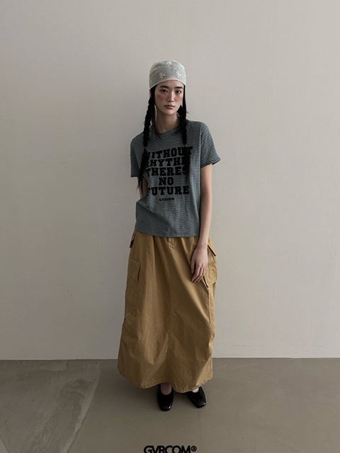 Fair String Cargo Skirt