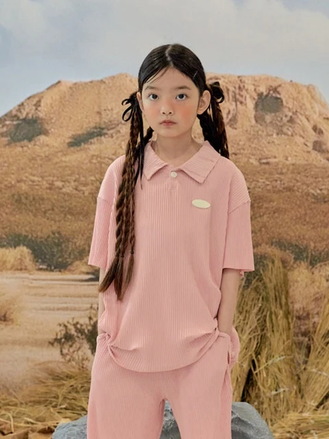 Collar Pleated Tee