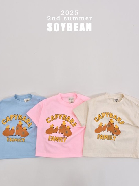 Capybara Family Short-Sleeve Tee
