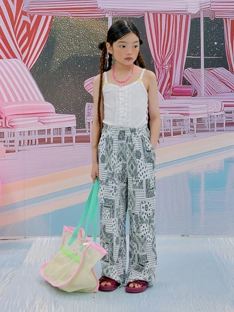 Paisley Pleated Pants (Kids)