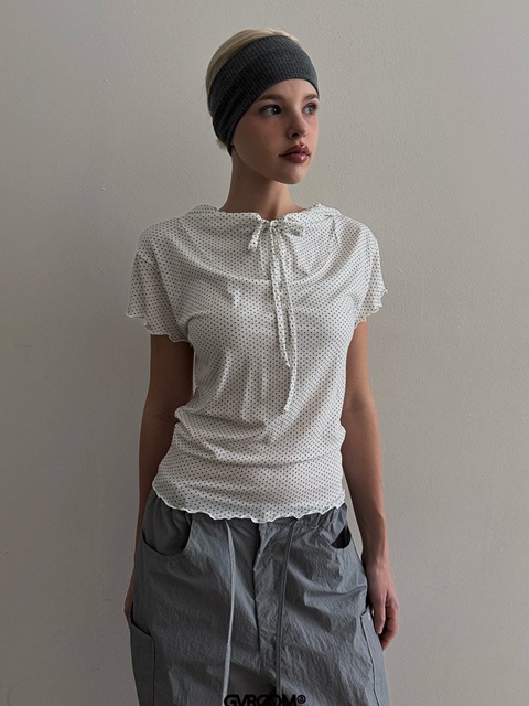 Dotcal Hood Short Sleeve Tee