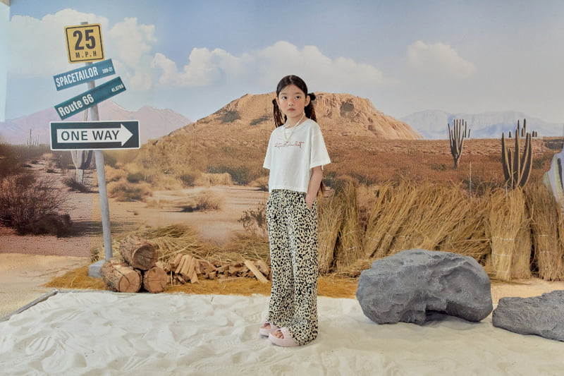 A-Market - Korean Children Fashion - #childofig - Leopard Pleated Pants (Junior) - 5