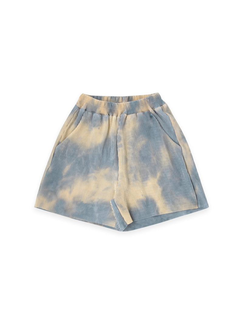 A-Market - Korean Children Fashion - #littlefashionista - Water Pleated Half Pants