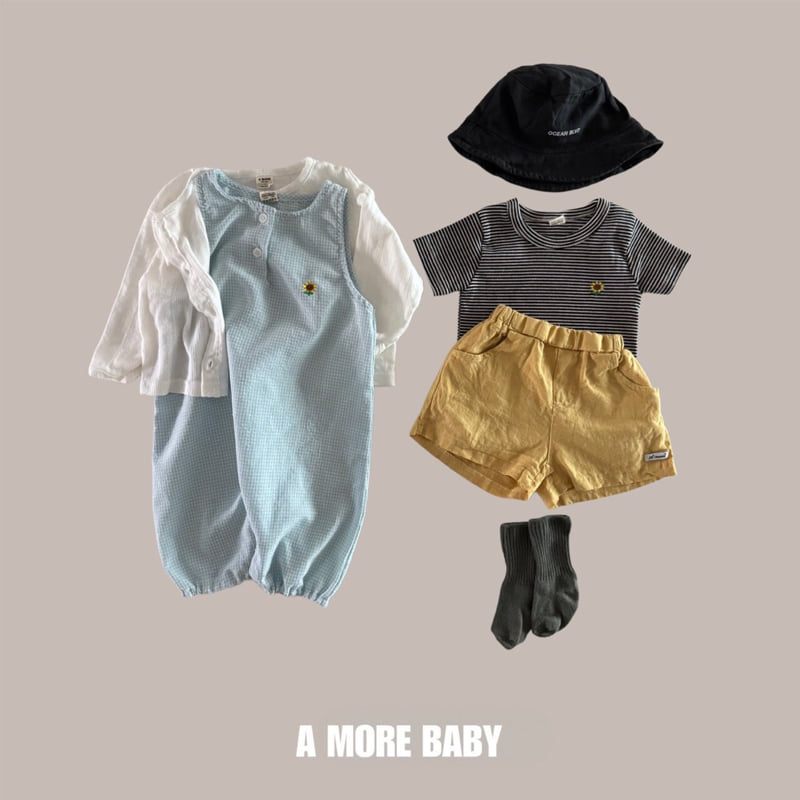 A More - Korean Baby Fashion - #babyboutique - Sunflower Tee - 4