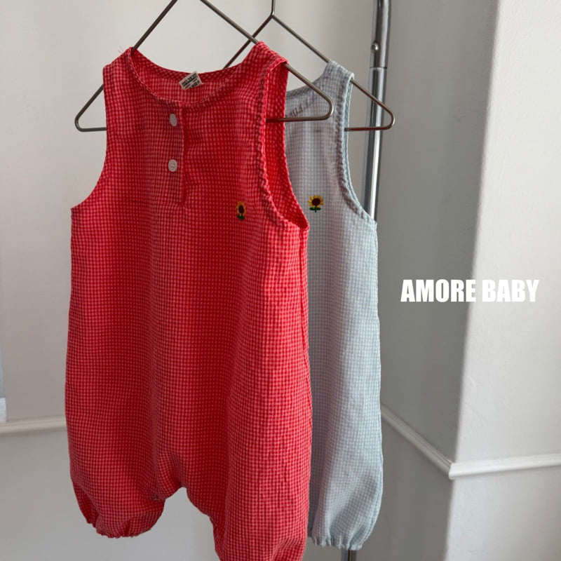 A More - Korean Baby Fashion - #babyclothing - Sun Sleeveless Suit - 8
