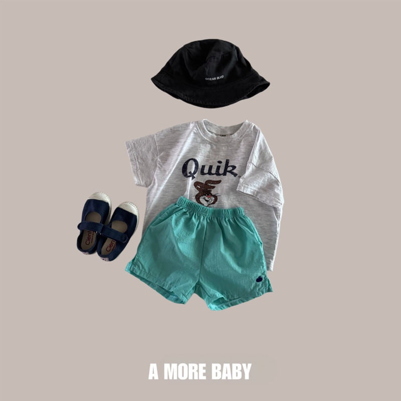 A More - Korean Baby Fashion - #babyoutfit - Quick Tee - 4