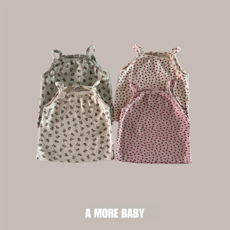 A More - Korean Baby Fashion - #babyoutfit - Art Sleeveless