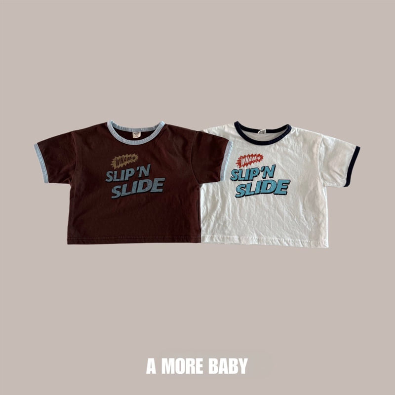 A More - Korean Baby Fashion - #onlinebabyboutique - Slide Tee