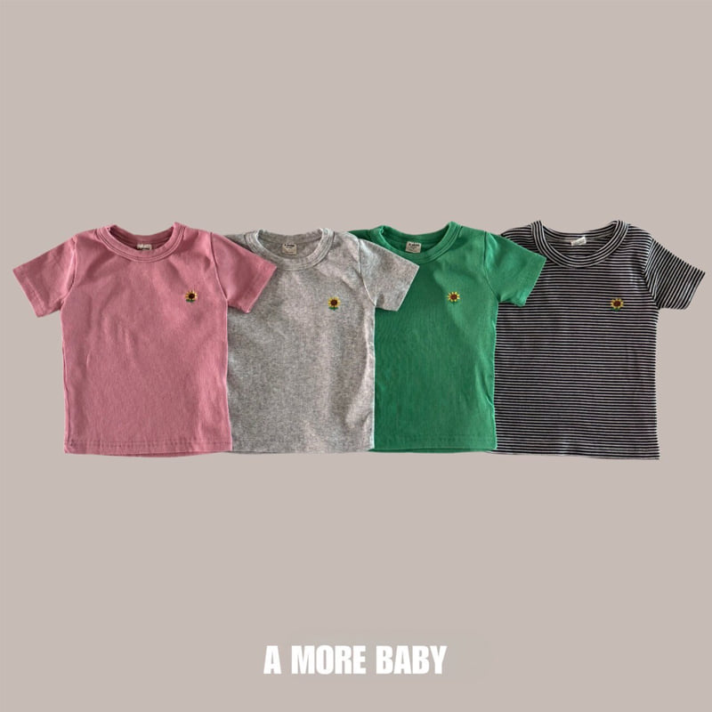 A More - Korean Baby Fashion - #onlinebabyshop - Sunflower Tee