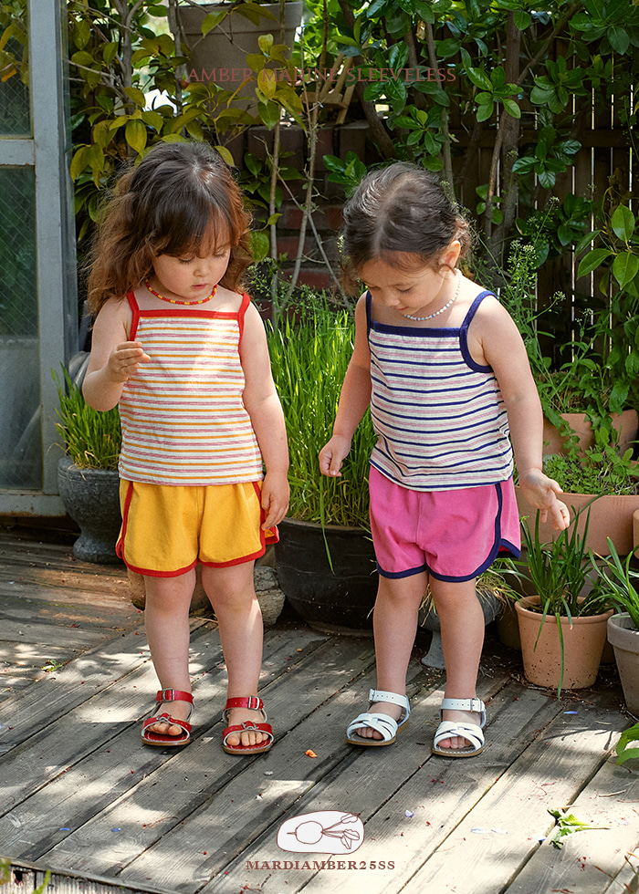 Amber - Korean Children Fashion - #childrensboutique - Marine Sleeveless - 2