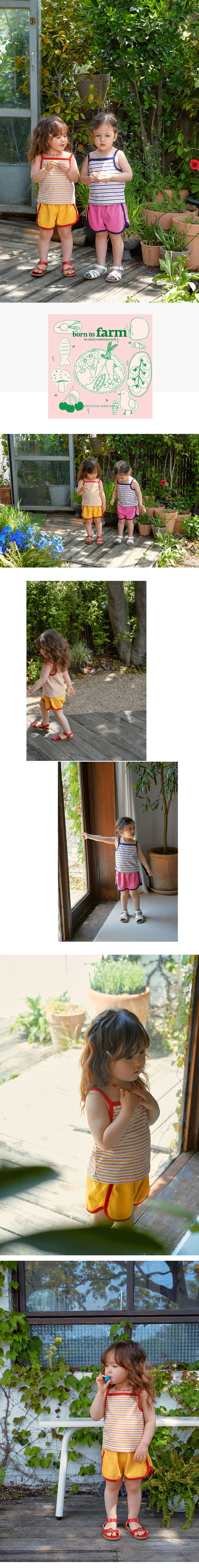 Amber - Korean Children Fashion - #designkidswear - Marine Sleeveless - 3
