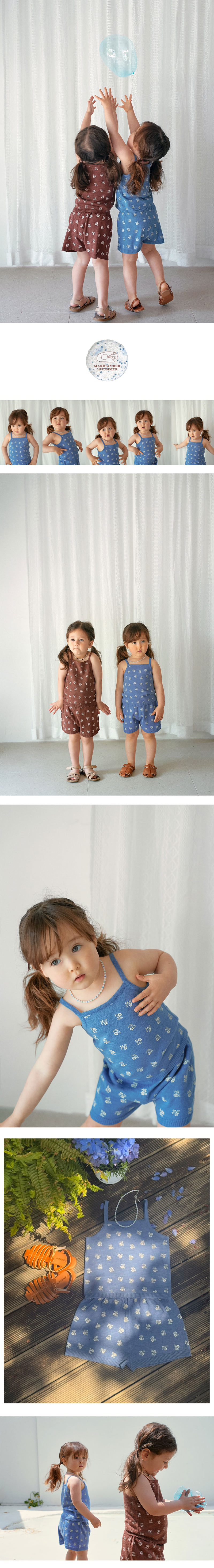 Amber - Korean Children Fashion - #designkidswear - Salt Knit Sleeveless Tee - 3