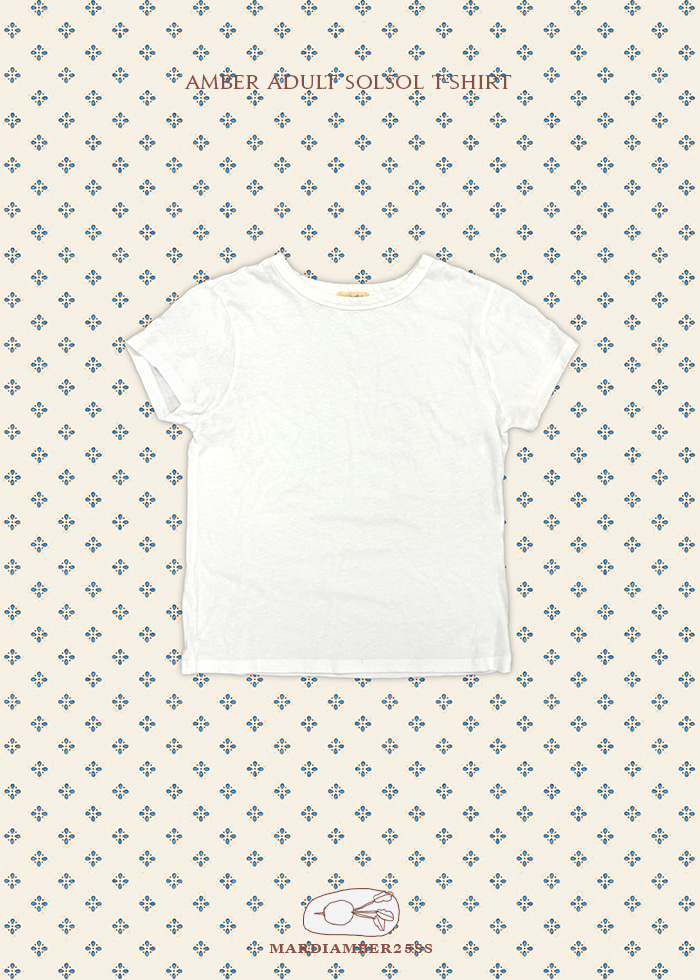 Amber - Korean Children Fashion - #designkidswear - Adult Solsol Tee - 2