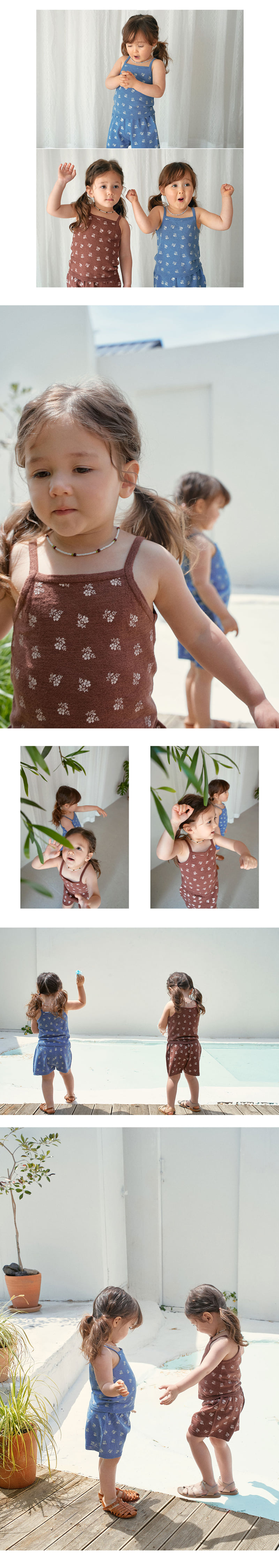 Amber - Korean Children Fashion - #designkidswear - Salt Knit Sleeveless Tee - 4