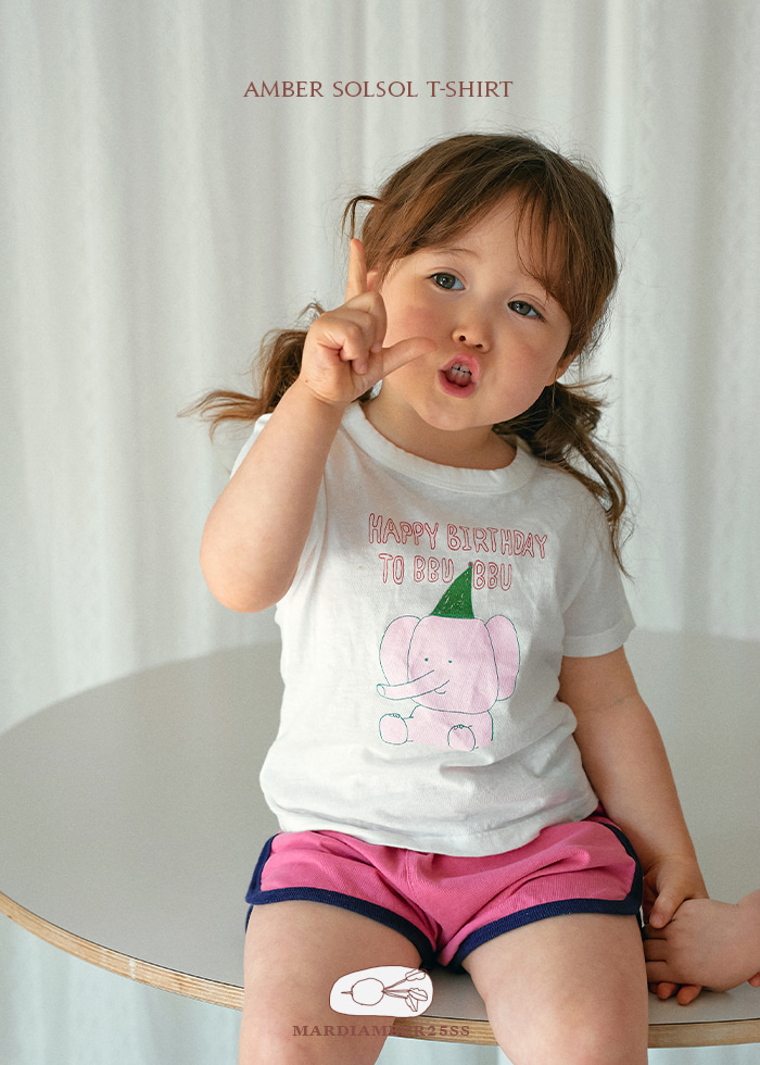 Amber - Korean Children Fashion - #discoveringself - Solsol Tee - 2