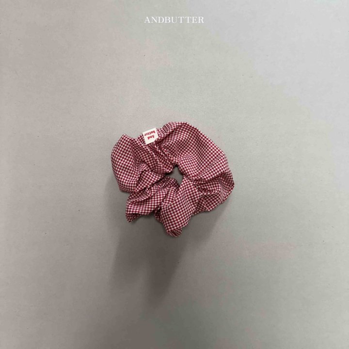 Andbutter - Korean Children Fashion - #Kfashion4kids - Mini Check Chouchou - 11
