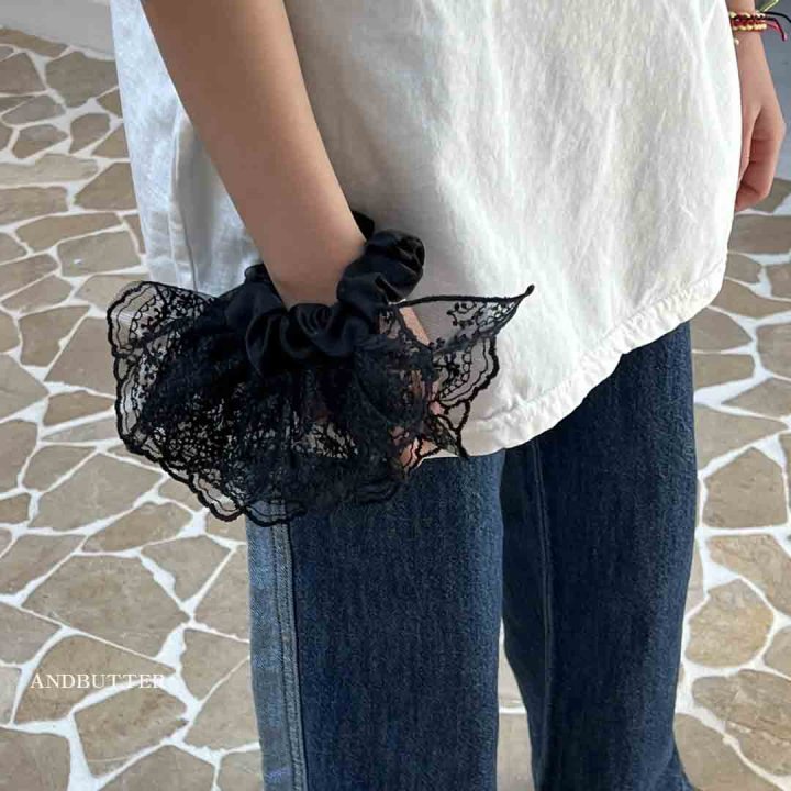 Andbutter - Korean Children Fashion - #Kfashion4kids - Half Lace Chouchou - 10