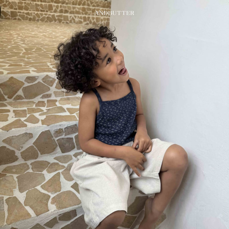 Andbutter - Korean Children Fashion - #childofig - Garden Sleeveless - 7