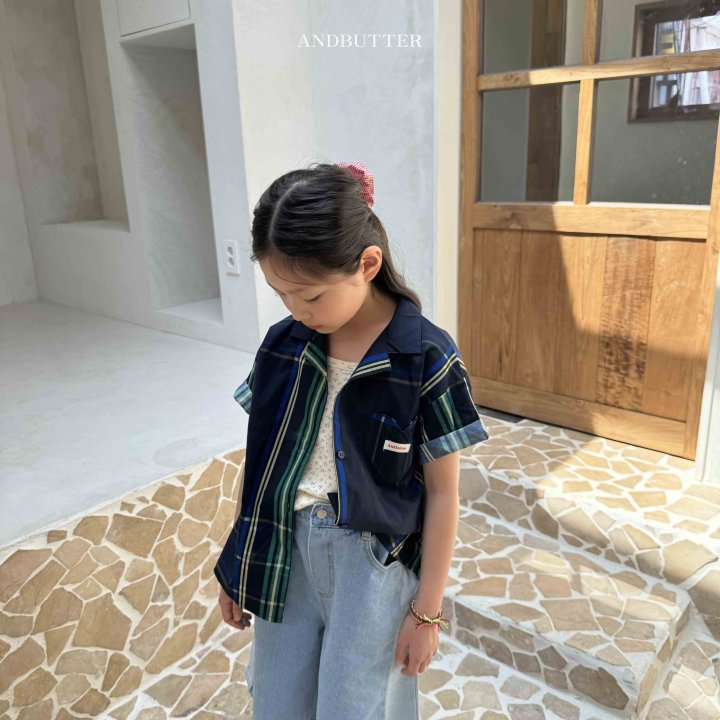 Andbutter - Korean Children Fashion - #childofig - Mini Check Chouchou - 2