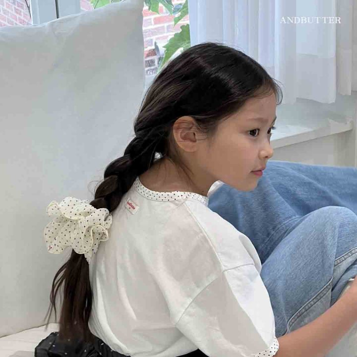 Andbutter - Korean Children Fashion - #childrensboutique - Pleats Chouchou - 5