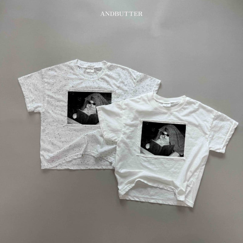 Andbutter - Korean Children Fashion - #childrensboutique - Meow Patch Tee
