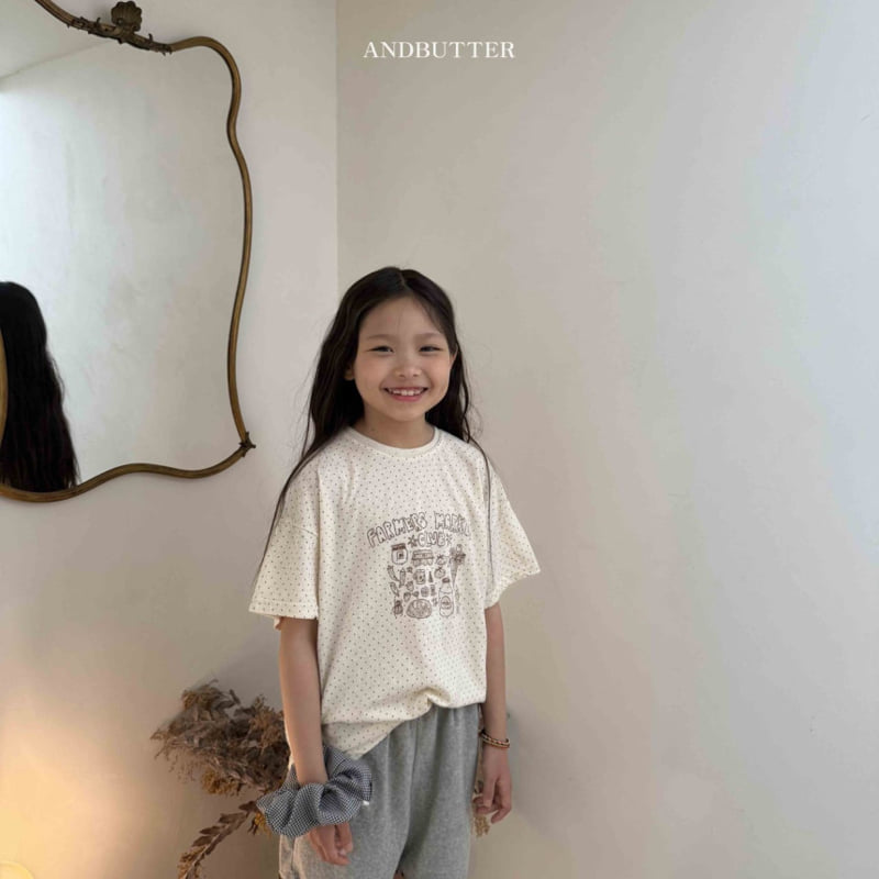 Andbutter - Korean Children Fashion - #designkidswear - Market Tee - 7