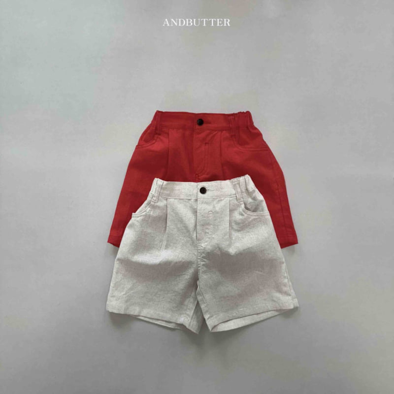 Andbutter - Korean Children Fashion - #designkidswear - Lovely Linen Pants