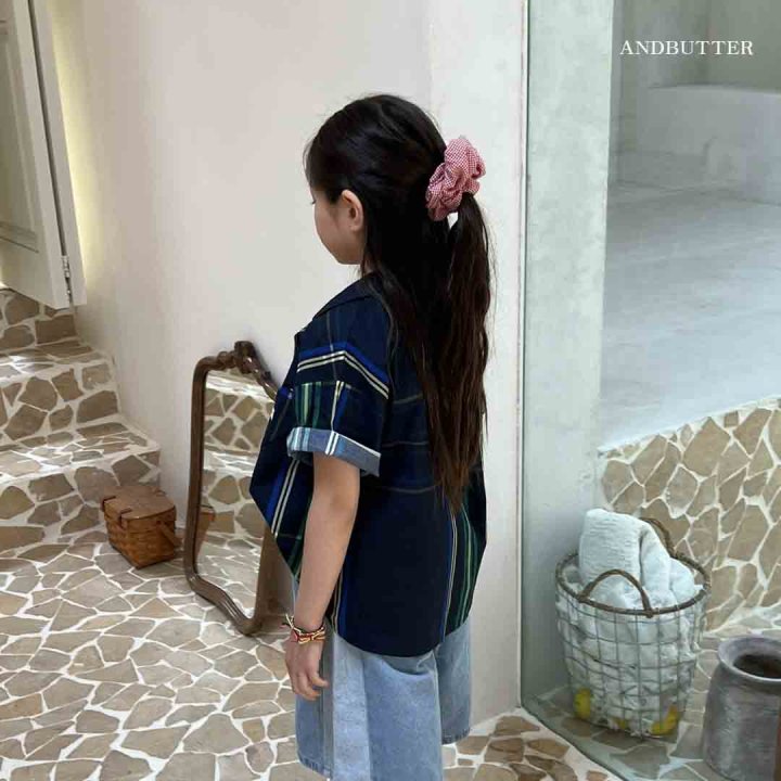 Andbutter - Korean Children Fashion - #discoveringself - Mini Check Chouchou - 6