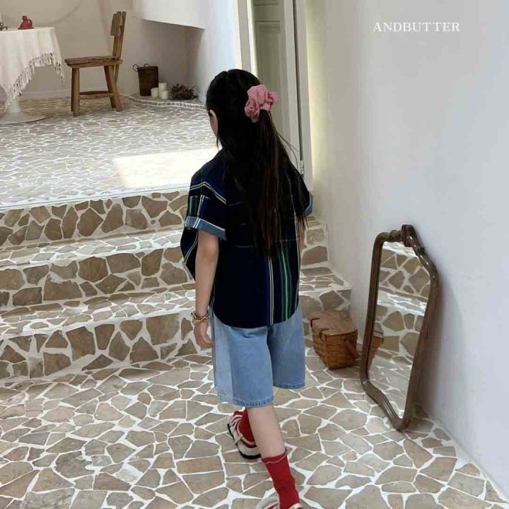 Andbutter - Korean Children Fashion - #fashionkids - Mini Check Chouchou - 7